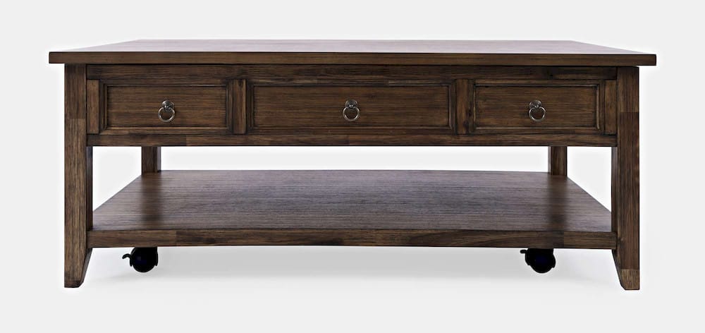 Jofran - Bakersfield Lift-Top Coffee Table - Wire Brush Brown - 1900-1 view 1