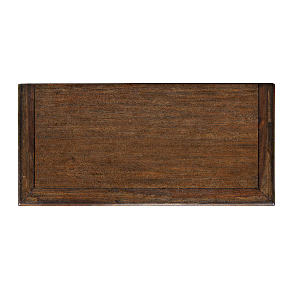 Jofran - Bakersfield Traditional Rustic 32in Electric Fireplace Wire Brushed Console TV Stand in Brown - 1900-FP32 view 11