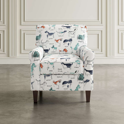 Jofran - Baxter Puppy Accent Chair - Multicolor - BAXTER-CH-MULTI view 5