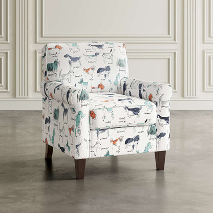 Jofran - Baxter Puppy Accent Chair - Multicolor - BAXTER-CH-MULTI view 6