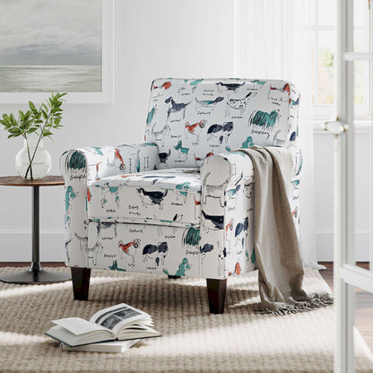 Jofran - Baxter Puppy Accent Chair - Multicolor - BAXTER-CH-MULTI view 8
