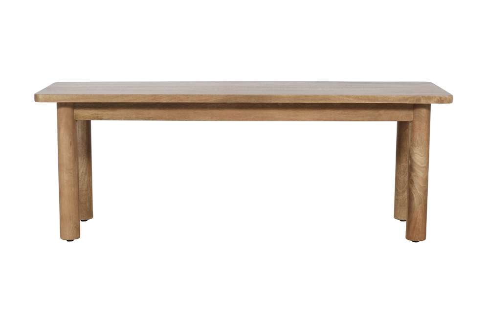 Jofran - Bodhi 50in Rustic Solid Wood Dining Bench, Golden - 2271-BODHIBNG veiw 1