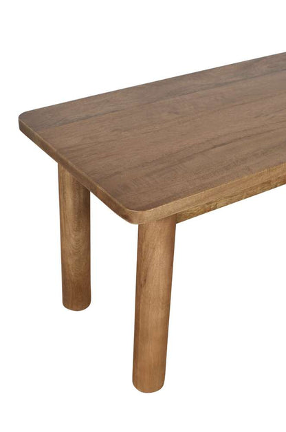 Jofran - Bodhi 50in Rustic Solid Wood Dining Bench, Golden - 2271-BODHIBNG veiw 2