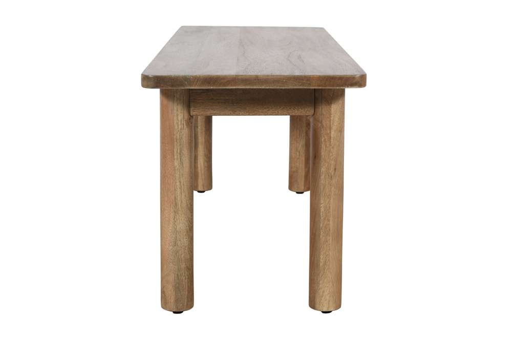 Jofran - Bodhi 50in Rustic Solid Wood Dining Bench, Golden - 2271-BODHIBNG veiw 3