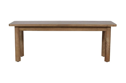 Jofran - Bodhi 50in Rustic Solid Wood Dining Bench, Golden - 2271-BODHIBNG view 1