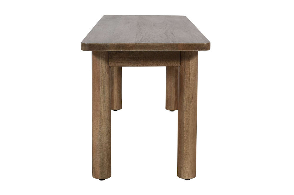 Jofran - Bodhi 50in Rustic Solid Wood Dining Bench, Golden - 2271-BODHIBNG view 6