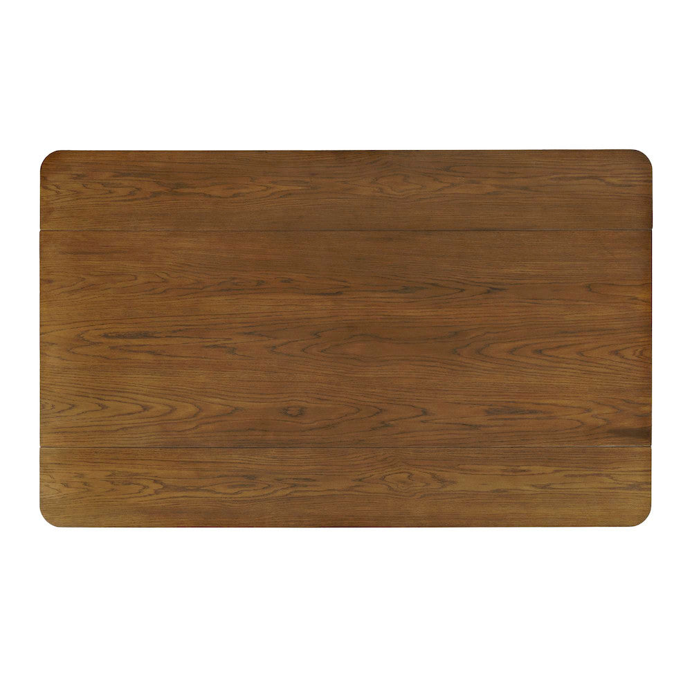 Jofran - Bowie 66in Harvest Mid-Century Modern Drop-Leaf Dining Table in Chestnut - 2421-BOWIECHS view 6