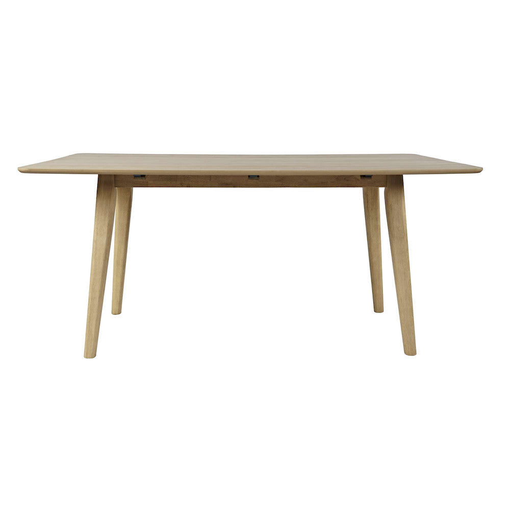 Jofran - Bowie 66in Harvest Mid-Century Modern Drop-Leaf Dining Table in Natural - 2421-BOWIENAT view 1