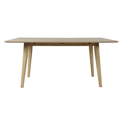 Jofran - Bowie 66in Harvest Mid-Century Modern Drop-Leaf Dining Table in Natural - 2421-BOWIENAT view 1