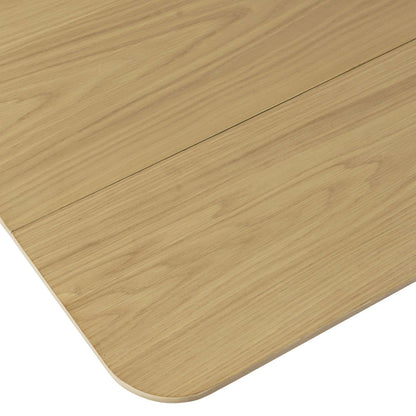 Jofran - Bowie 66in Harvest Mid-Century Modern Drop-Leaf Dining Table in Natural - 2421-BOWIENAT view 4