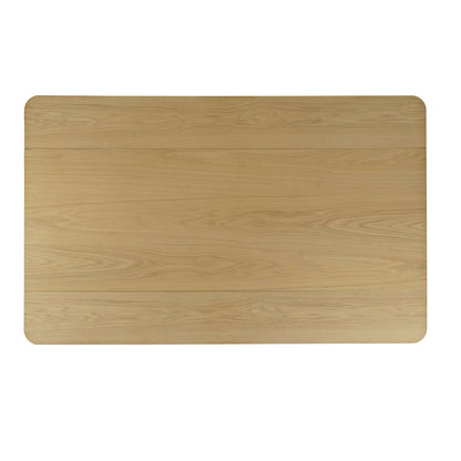 Jofran - Bowie 66in Harvest Mid-Century Modern Drop-Leaf Dining Table in Natural - 2421-BOWIENAT view 6