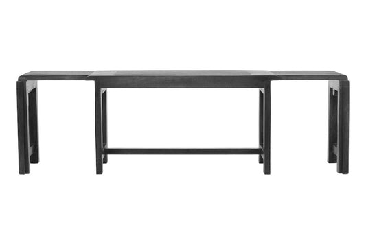 Jofran - Bradford Extendable Solid Mango Hardwood Bench - Grey - 1730-191G view 1