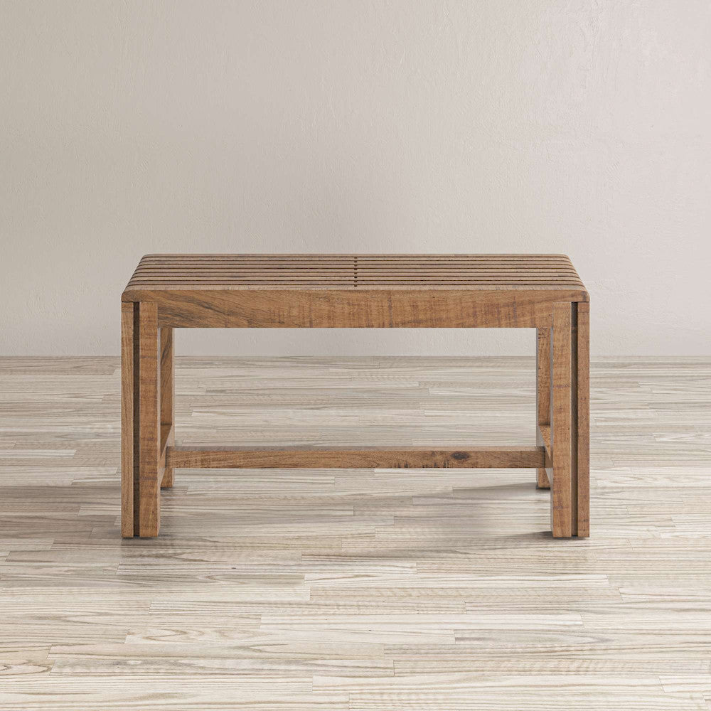 Jofran - Bradford Extendable Solid Mango Hardwood Bench - Natural - 1730-191B view 4