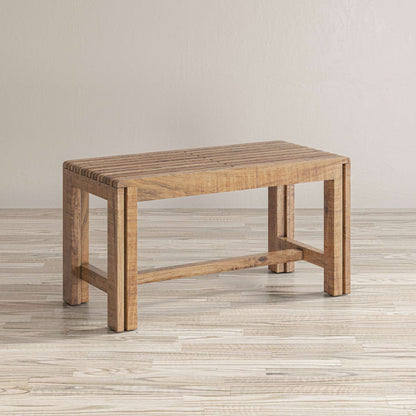 Jofran - Bradford Extendable Solid Mango Hardwood Bench - Natural - 1730-191B view 8
