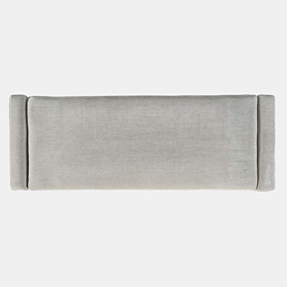 Jofran - Braun 48in Contemporary Upholstered Modern Bedroom Hallway Storage Bench in Grey - BRAUN-BN-GRY view 10