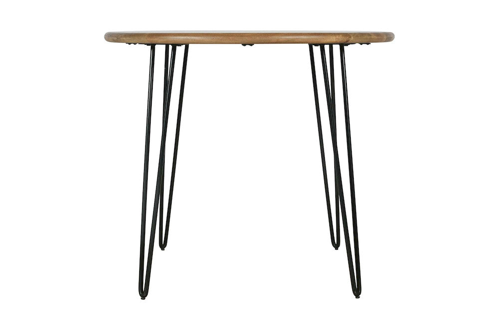 Jofran - Brennan 42in Round Modern Contemporary Solid Wood Counter Height Dining Table, Golden - 2271-BRENNANCTG view 1
