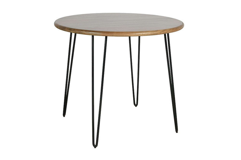 Jofran - Brennan 42in Round Modern Contemporary Solid Wood Counter Height Dining Table, Golden - 2271-BRENNANCTG view 2