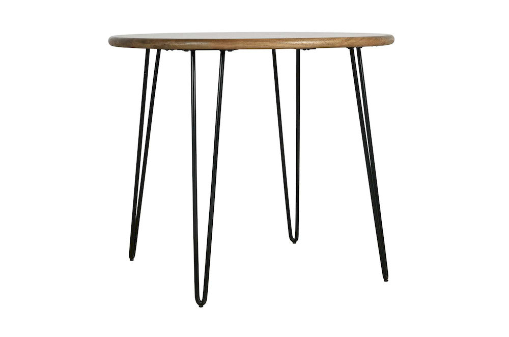 Jofran - Brennan 42in Round Modern Contemporary Solid Wood Counter Height Dining Table, Golden - 2271-BRENNANCTG view 3