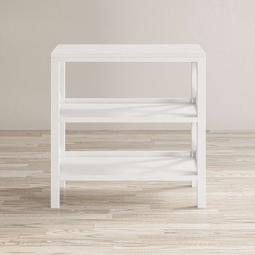 Jofran - Bridgehampton X-Side Bookcase - White - 1730-9220 view 5