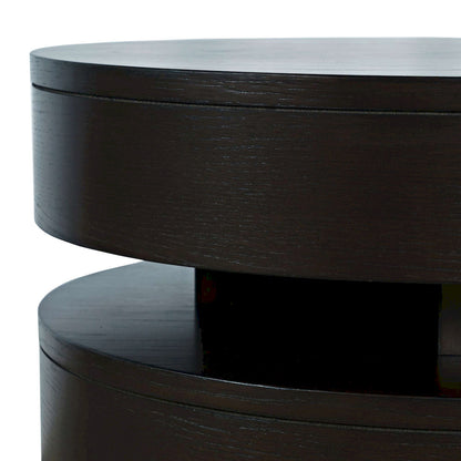 Jofran - Brix Mid-Century Modern Floating Sculpture Layered Round End Table - 2370-6ESP view 7