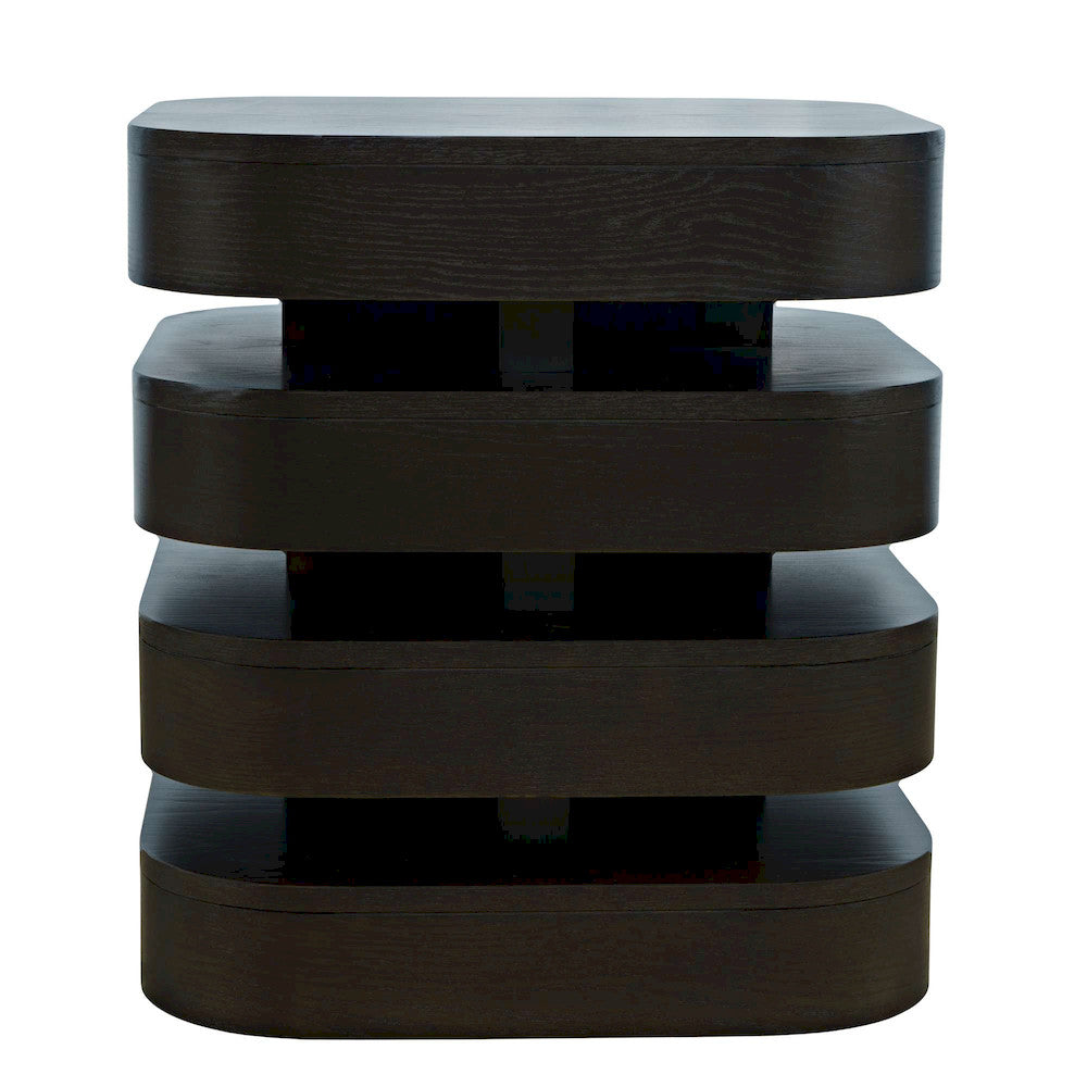 Jofran - Brix Mid-Century Modern Floating Sculpture Layered Square End Table - 2370-3ESP view 1