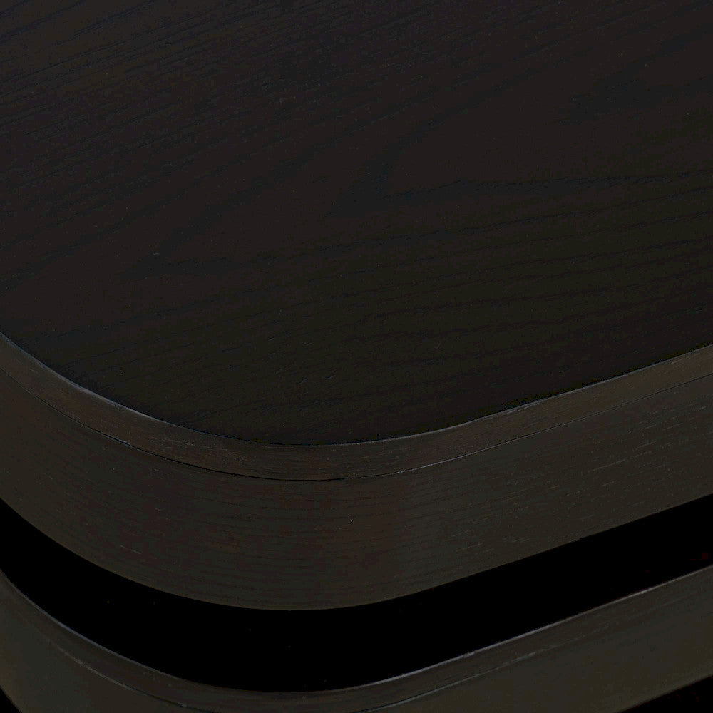 Jofran - Brix Mid-Century Modern Floating Sculpture Layered Square End Table - 2370-3ESP view 6