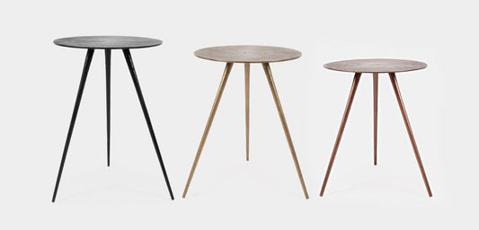 Jofran - Bronze, Brass and Copper Finish Accent Tables - Bronze, Brass and Copper - 1730-194 view 2