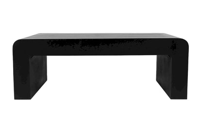 Jofran - Brooklyn 50in Mid-Century Modern Solid Wood Waterfall Curved Coffee Table - 2268-1 view 1
