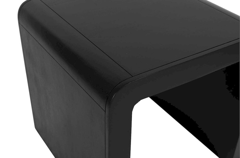 Jofran - Brooklyn Mid-Century Modern Solid Wood Square Waterfall Curved End Table - 2268-3 view 6