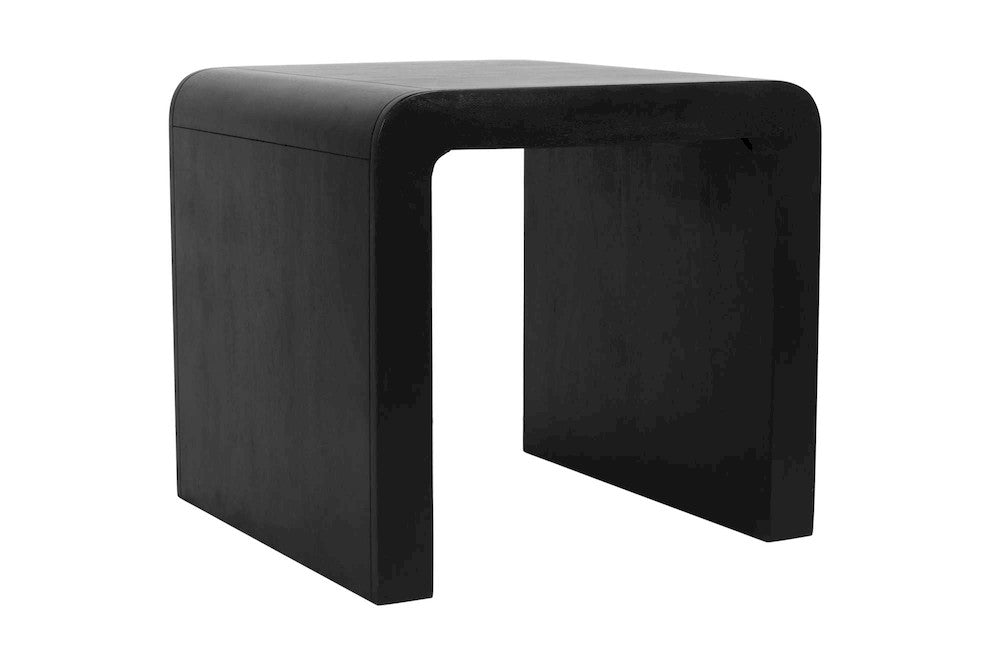 Jofran - Brooklyn Mid-Century Modern Solid Wood Square Waterfall Curved End Table - 2268-3 view 7