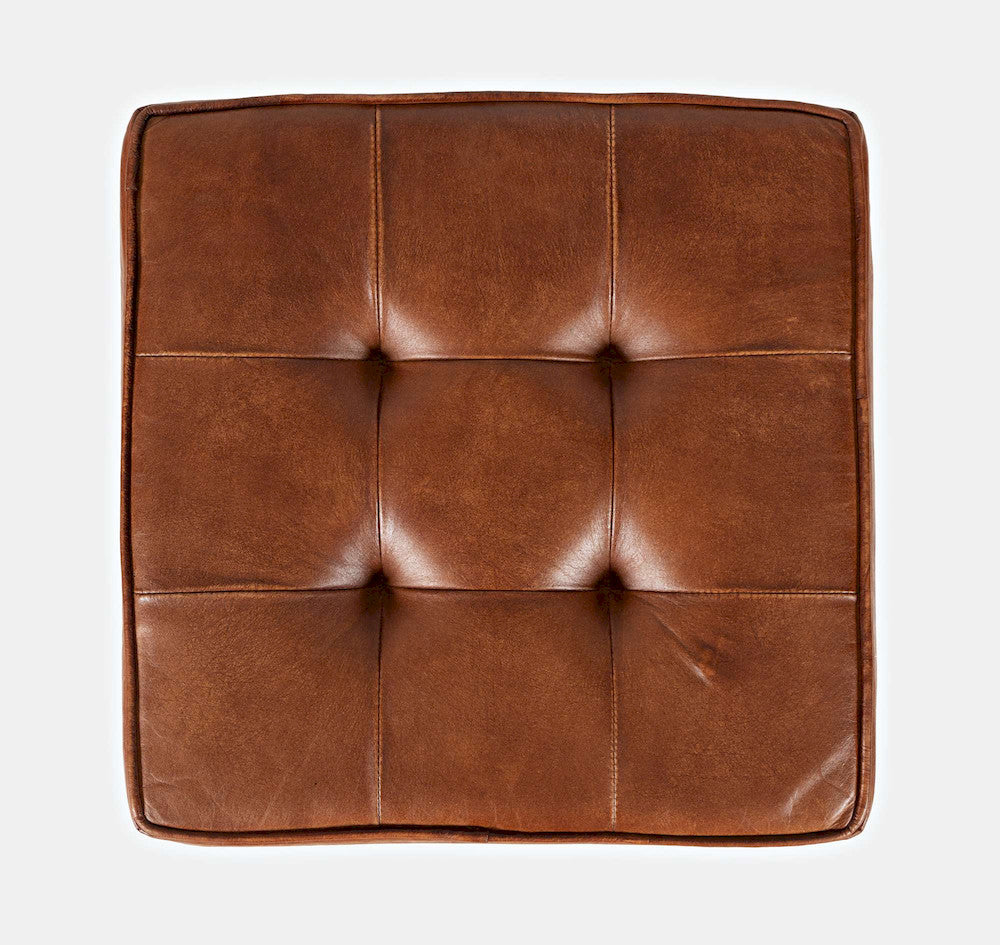 Jofran - Brooks Leather Stool - Saddle - 1730-192S view 9