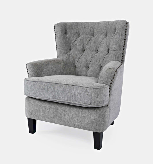 Jofran - Bryson Accent Chair - Ash - BRYSON-CH-ASH view 2