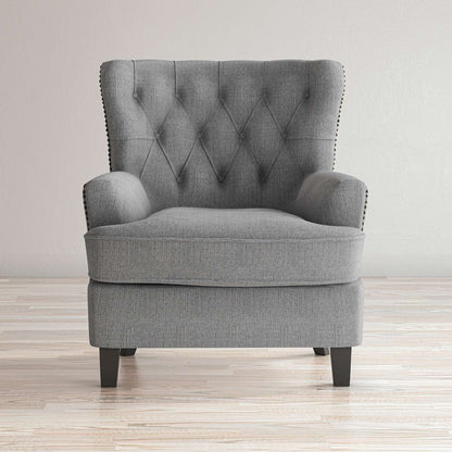 Jofran - Bryson Accent Chair - Ash - BRYSON-CH-ASH view 5