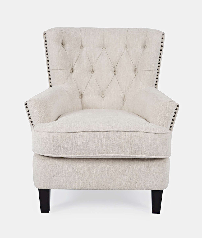 Jofran - Bryson Accent Chair - Oat - BRYSON-CH-OAT view 1