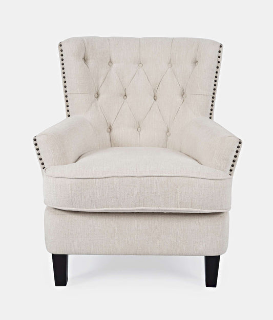 Jofran - Bryson Accent Chair - Oat - BRYSON-CH-OAT view 1