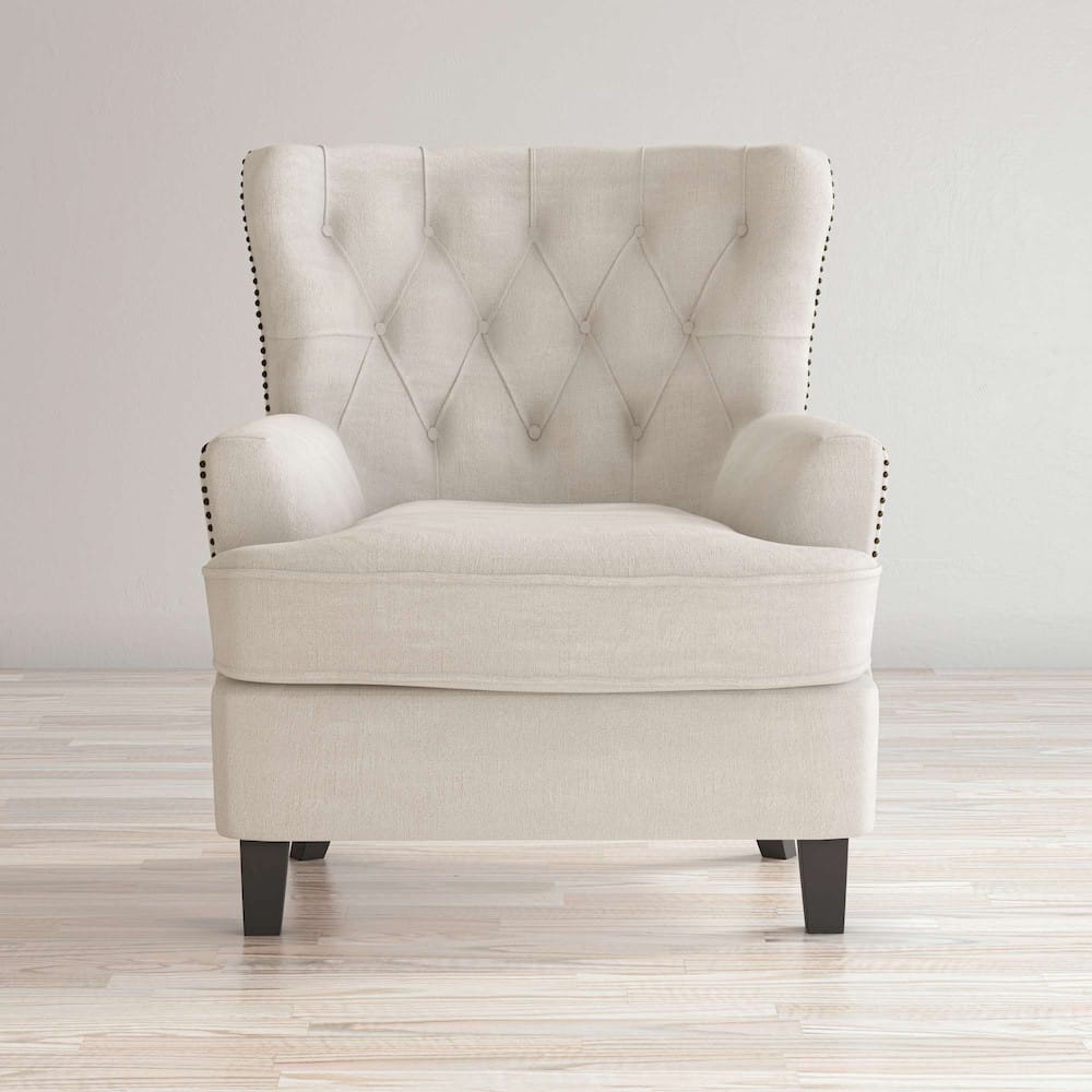 Jofran - Bryson Accent Chair - Oat - BRYSON-CH-OAT view 5