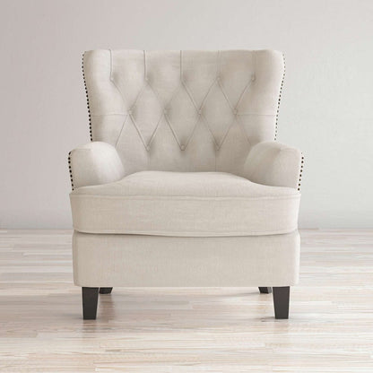 Jofran - Bryson Accent Chair - Oat - BRYSON-CH-OAT view 5