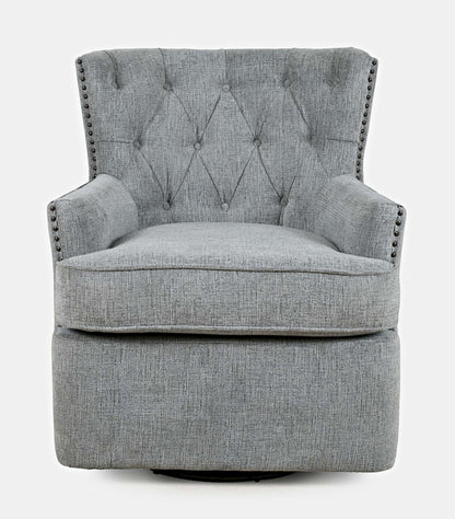 Jofran - Bryson Swivel Accent Chair - BRYSON-SW-ASH view 1