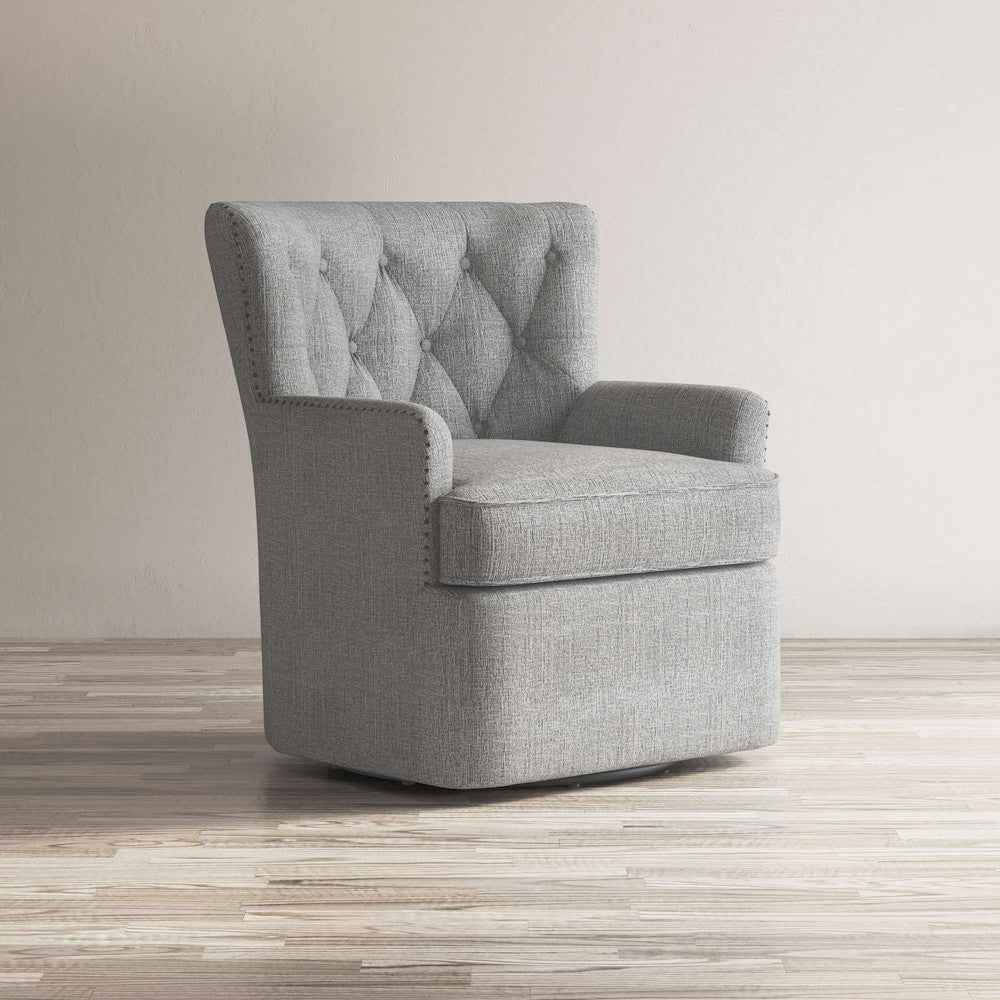 Jofran - Bryson Swivel Accent Chair - BRYSON-SW-ASH view 6