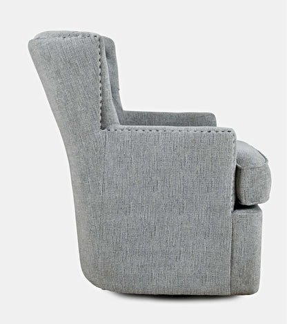 Jofran - Bryson Swivel Accent Chair - BRYSON-SW-ASH view 9
