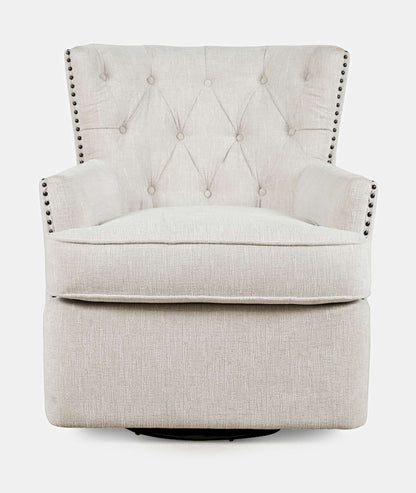 Jofran - Bryson Swivel Accent Chair - BRYSON-SW-OAT view 1