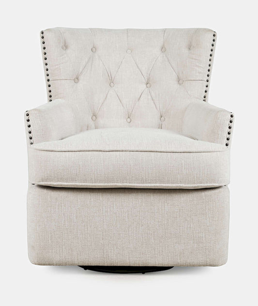 Jofran - Bryson Swivel Accent Chair - BRYSON-SW-OAT view 1