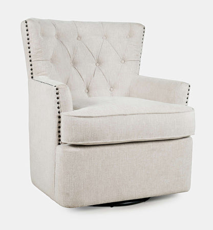 Jofran - Bryson Swivel Accent Chair - BRYSON-SW-OAT view 2