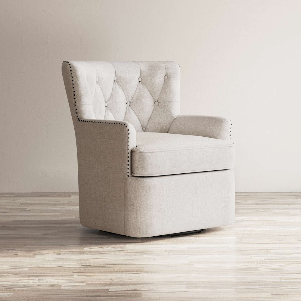 Jofran - Bryson Swivel Accent Chair - BRYSON-SW-OAT view 5