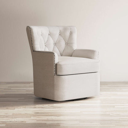 Jofran - Bryson Swivel Accent Chair - BRYSON-SW-OAT view 5