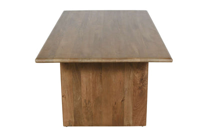 Jofran - Burke 54in Rustic Modern Solid Wood Dining Bench, Golden - 2271-BURKEBNG view 3