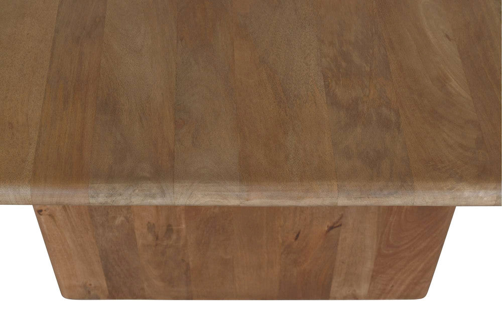 Jofran - Burke 76in Rustic Modern Solid Wood Dining Table, Golden - 2271-BURKEDTG view 10
