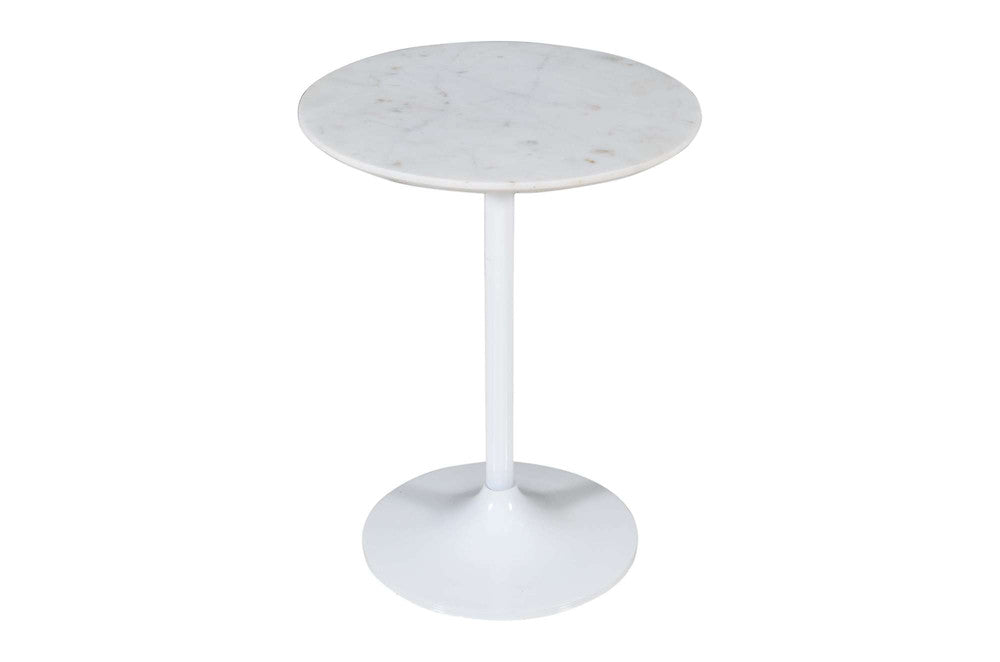 Jofran - Camille Solid Marble and Iron Modern Luxury Accent Tables (Set of 2) White - 1730-222WTWT view 4