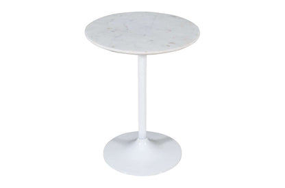 Jofran - Camille Solid Marble and Iron Modern Luxury Accent Tables (Set of 2) White - 1730-222WTWT view 4