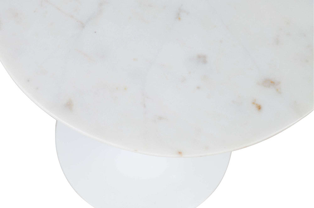 Jofran - Camille Solid Marble and Iron Modern Luxury Accent Tables (Set of 2) White - 1730-222WTWT view 6